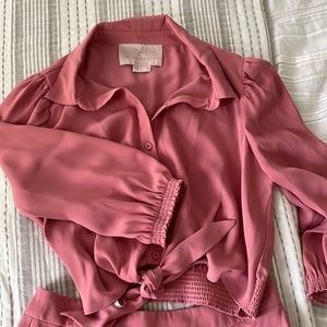 Gal Meets Glam top and skirt set